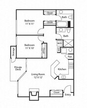 B2 - Sandpiper B-311 floor plan